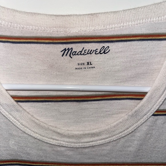 Madewell xl t shirt striped - Picture 3 of 4